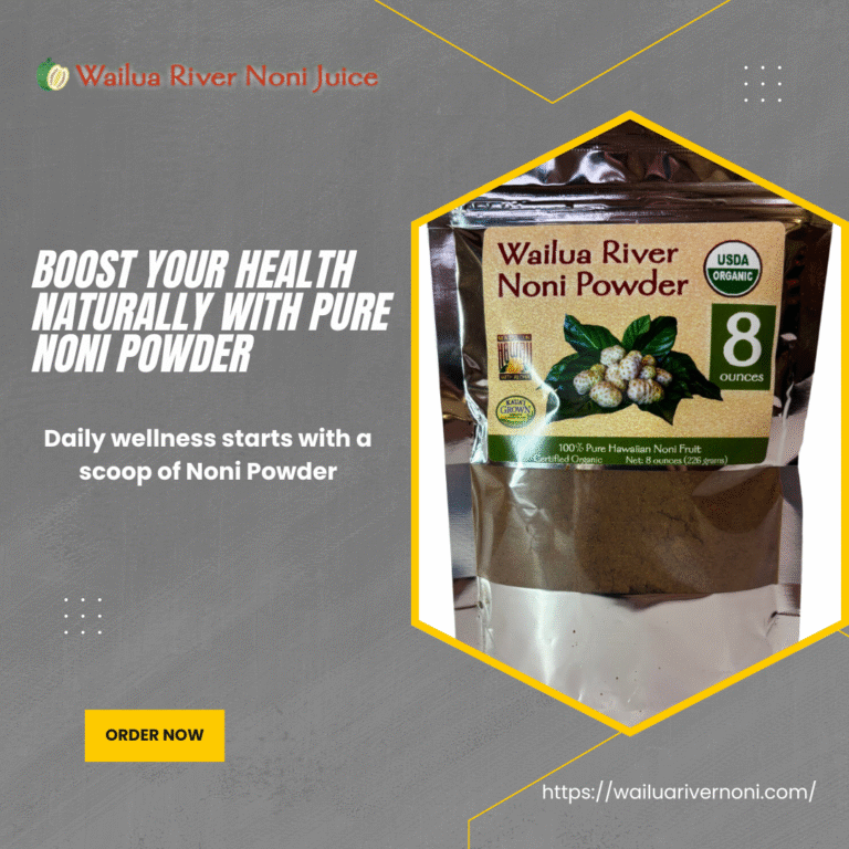 A Daily Scoop of Wellness: Unlocking the Power of Noni Powder