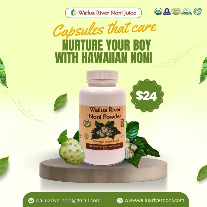Phytochemical Analysis of Noni Roots, Leaves, and Fruits: Unlocking the Power of Noni Powder